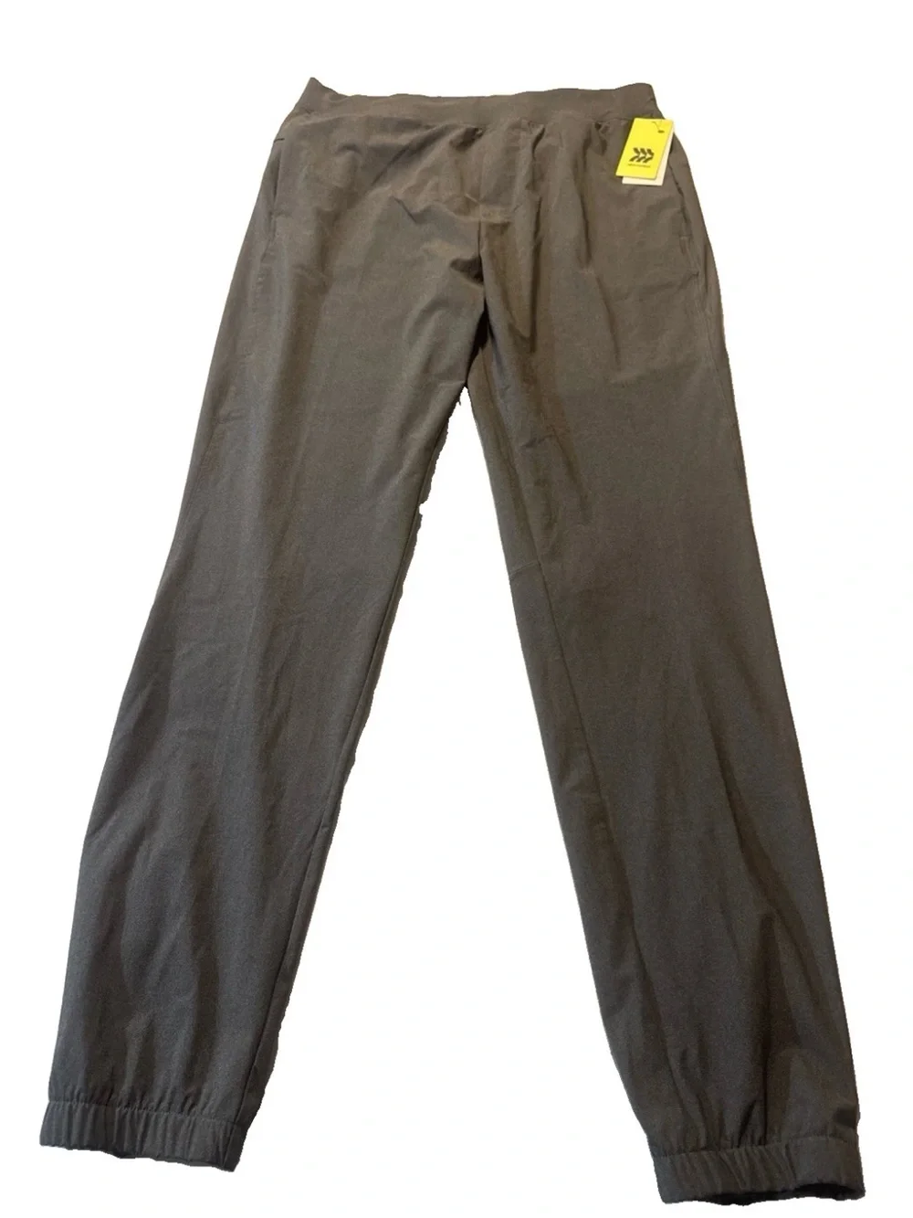 All In Motion Boys Stretch Woven Jogger Pants In Gray Size Medium